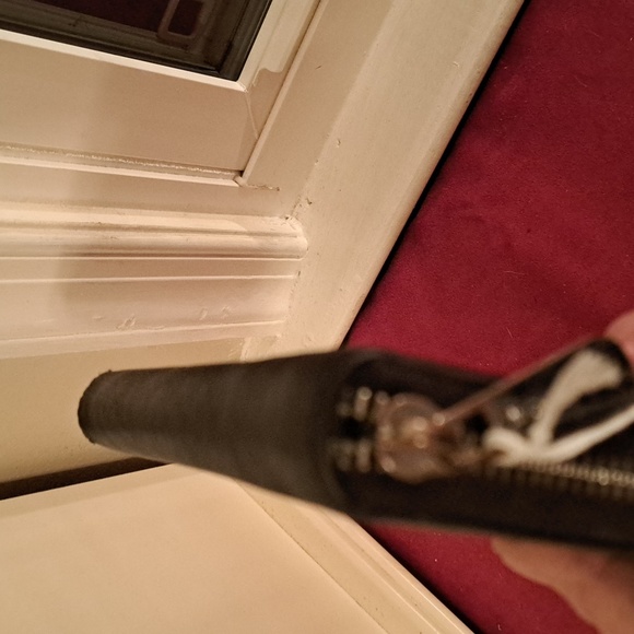 🥰Michael Kors Black Leather Wallet Silver Hardware - Picture 3 of 6